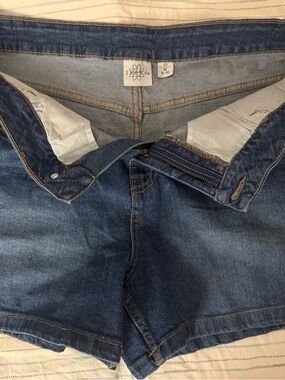 SERRA Brand Denim Shorts in Dark Blue - Size M